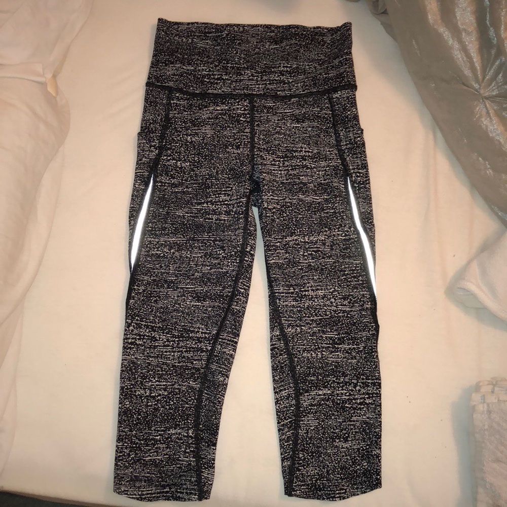 Lululemon Fast & Free Crop (size 4)